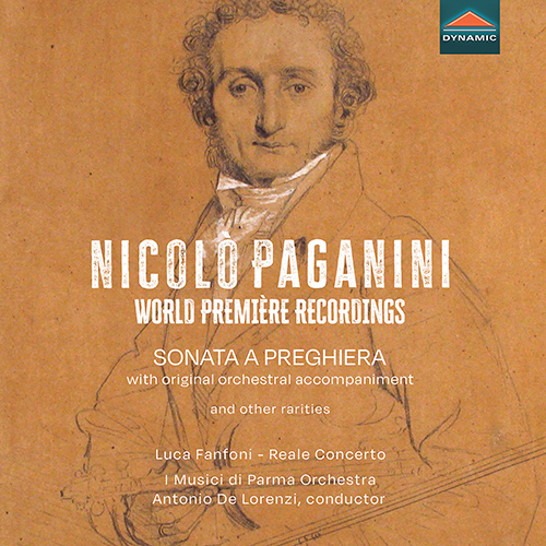 PAGANINI, N.: Sonata a Preghiera – 4 Studies for Violin Solo • Sonata a violino scordato