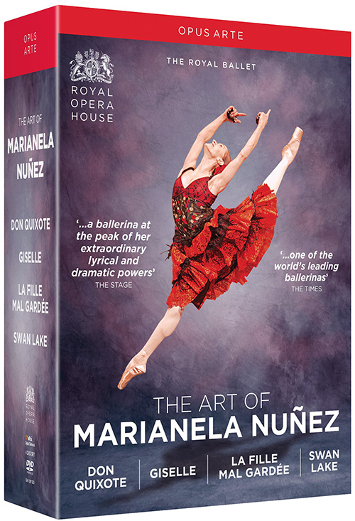 THE ART OF MARIANELA NUÑEZ – Don Quixote • Giselle • La fille mal gardée • Swan Lake [Ballets] (Royal Ballet, 2005–2016) (4-DVD Boxed Set)