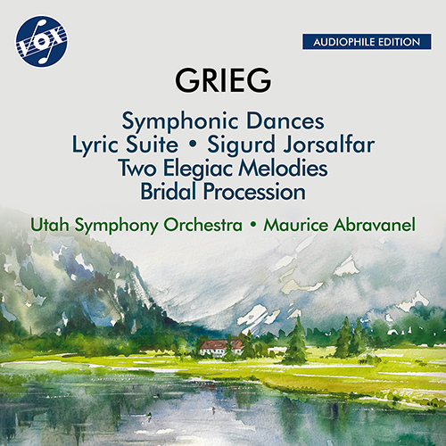 GRIEG, E.: Symphonic Dances • Lyric Suite • 3 Orchestral Pieces from Sigurd Jorsalfar • 2 Elegiac Melodies