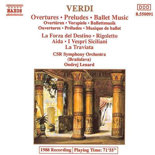 VERDI: Overtures • Preludes • Ballet Music