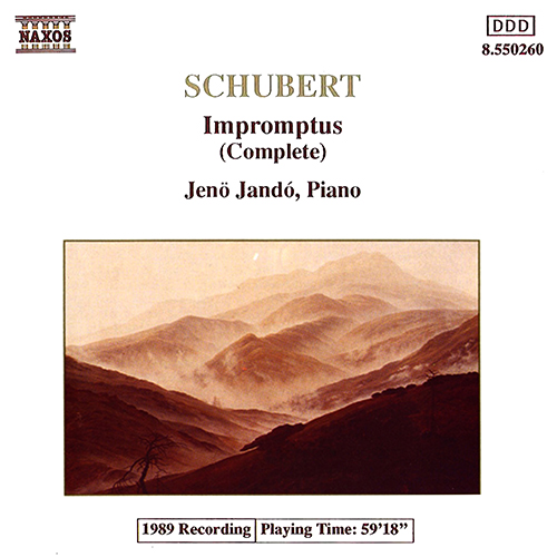 SCHUBERT, F.: Complete Impromptus