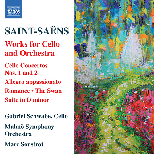 SAINT-SAËNS, C.: Cello and Orchestra Works - Cello Concertos Nos. 1, 2 / Suite in D Minor / Romance