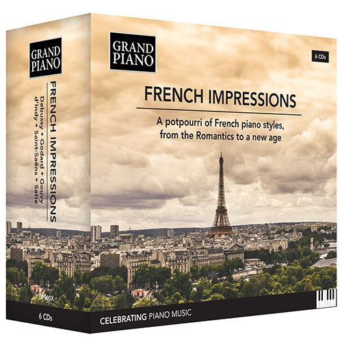 French Impressions – A Potpourri of French Piano Styles, from the Romantics to a New Age (6-Disc Boxed Set)