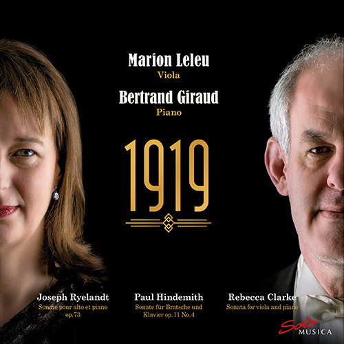 Viola and Piano Recital: Leleu, Marion / Giraud, Bertrand – CLARKE, R. / HINDEMITH, P. / RYELANDT, J. (1919)