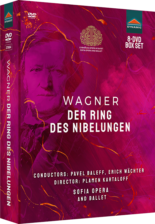 WAGNER, R.: Ring des Nibelungen (Der) [Operas] (reduced orchestration by G.E. Lessing) (Sofia National Opera, 2010-2013) (8-DVD Box Set) (NTSC)