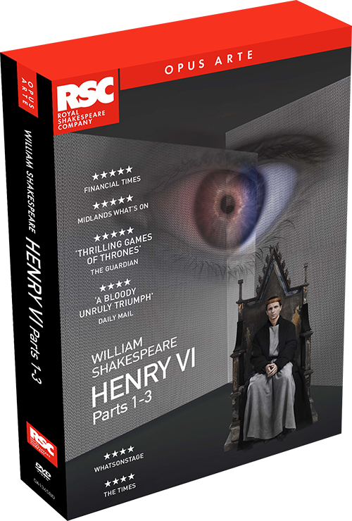 SHAKESPEARE, W.: Henry VI, Parts I-III (Royal Shakespeare Company, 2021-2022) (3-DVD Box Set) (NTSC)