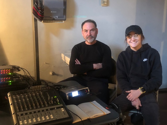 BPO Recording Team: Bernd Gottinger and Jenna Rutowski